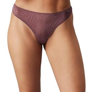 Calvin Klein Women's Thong Underwear, Pink (Keepsake Rose), XL Calvin Klein Women's Thong Underwear, Pink (Keepsake Rose), XL