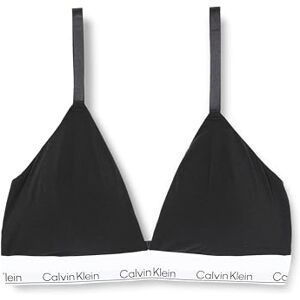 Calvin Klein Women’s Lightly Lined Triangle Bra with Logo Band, Black (Black), XL Calvin Klein Women’s Lightly Lined Triangle Bra with Logo Band, Black (Black), XL