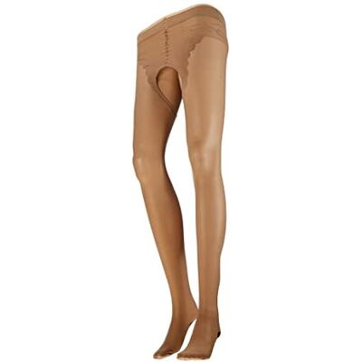 Orion Skin-Coloured Women's Tights with Black Stitching Orion Skin-Coloured Women's Tights with Black Stitching
