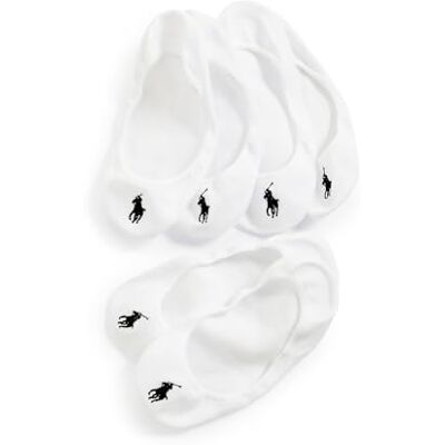 Ralph Lauren Blue Label Women's Socks Ultra Low Liner 3Pairs One Size White Ralph Lauren Blue Label Women's Socks Ultra Low Liner 3Pairs One Size White