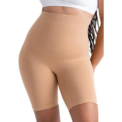 SHAPERMINT Tummy Control Knickers for Women High Waisted Shapewear Shorts, Anti Chafing Body Shaper, Compression Shorts, Control Underwear for Women SHAPERMINT Tummy Control Knickers for Women High Waisted Shapewear Shorts, Anti Chafing Body Shaper, Compression Shorts, Control Underwear for Women