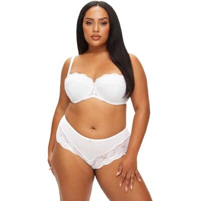 Ann Summers Sexy Lace Padded Balcony Bra Curve-Enhancing Womens Underwear with Push-Up Cups, Underwire Support & Removable Pads Ann Summers Sexy Lace Padded Balcony Bra Curve-Enhancing Womens Underwear with Push-Up Cups, Underwire Support & Removable Pads