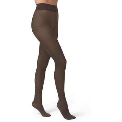 HUE womensU4689-1U4689 Tights Brown Large HUE womensU4689-1U4689 Tights Brown Large