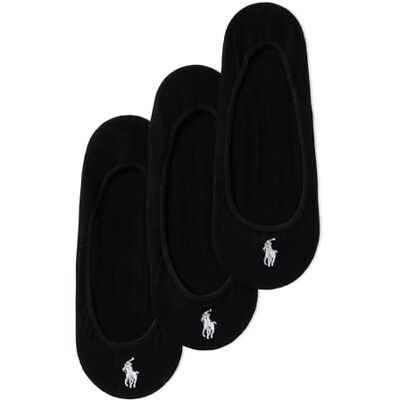Ralph Lauren Women's Socks Ultra Low Liner 3Pairs One Size Black Ralph Lauren Women's Socks Ultra Low Liner 3Pairs One Size Black