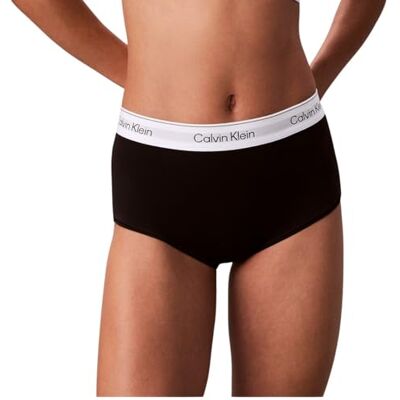 Calvin Klein Women’s Hipster Boy Shorts with Logo Waistband Calvin Klein Women’s Hipster Boy Shorts with Logo Waistband