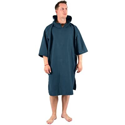 Lifeventure Compact Changing Robe Lightweight, Stretchy Microfibre Poncho with Hood for Surfing, Swimming, Camping Lifeventure Compact Changing Robe Lightweight, Stretchy Microfibre Poncho with Hood for Surfing, Swimming, Camping
