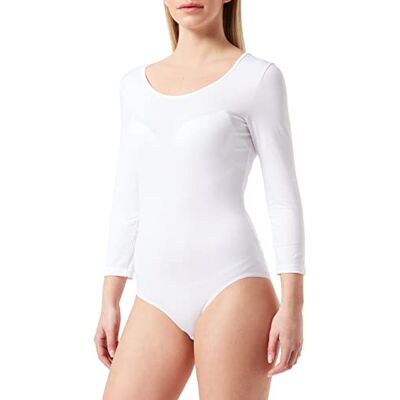 Calida Women's Natural Comfort Bodysuit, weiss, M Calida Women's Natural Comfort Bodysuit, weiss, M