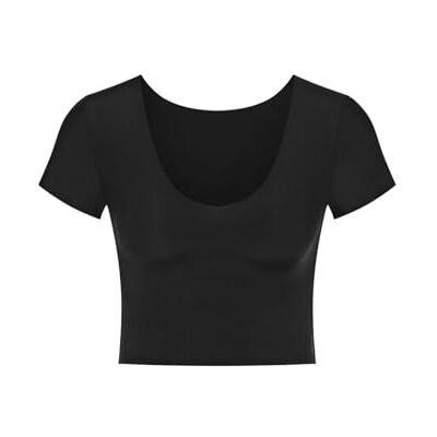 Sloggi Women's ZERO Feel 2.0 Crop Top, Black Sloggi Women's ZERO Feel 2.0 Crop Top, Black