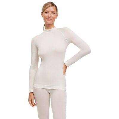 Falke Wool-Tech White Long Sleeve Base Layer Falke Wool-Tech White Long Sleeve Base Layer
