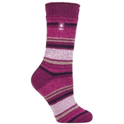 HEAT HOLDERS Ladies Fleck Striped Twist Thermal Socks Cold Weather Essential Patterned Hosiery Heat Retaining Layer Shoe Layer Essential Wardrobe Rotation HEAT HOLDERS Ladies Fleck Striped Twist Thermal Socks Cold Weather Essential Patterned Hosiery Heat Retaining Layer Shoe Layer Essential Wardrobe Rotation