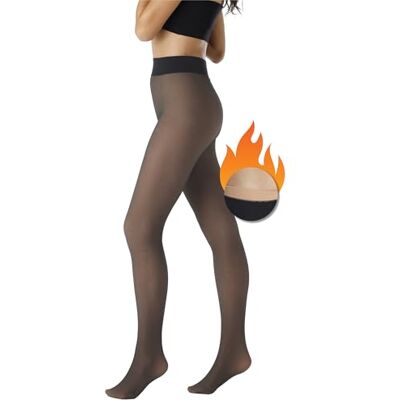 Lovable Women's Tights, Black, L-XL Lovable Women's Tights, Black, L-XL