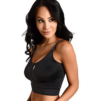 MACOM Longline Ultimate Bra Front Closure Post Surgery Compression Bras Adjustable Straps Wirefree MACOM Longline Ultimate Bra Front Closure Post Surgery Compression Bras Adjustable Straps Wirefree