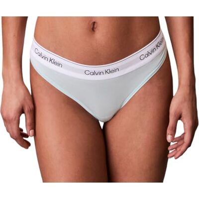 Calvin Klein Women’s Stretch Thong, Turquoise (Feel The Mint), XS Calvin Klein Women’s Stretch Thong, Turquoise (Feel The Mint), XS