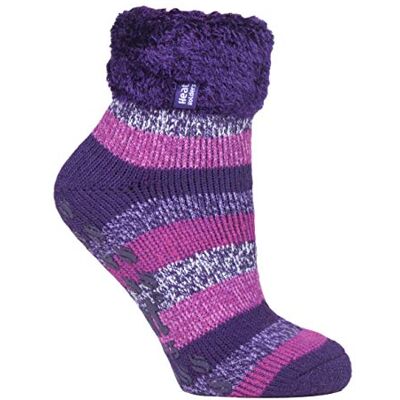 Heat Holders Womens Thermal Bed Socks - Violet, Size 4-6.5 Heat Holders Womens Thermal Bed Socks - Violet, Size 4-6.5