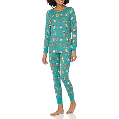 Amazon Essentials Disney Marvel Star Wars Women's Snug-Fit Cotton Pyjama Sleepwear Sets, Festive Marvel Womens Snug Fit, M Amazon Essentials Disney Marvel Star Wars Women's Snug-Fit Cotton Pyjama Sleepwear Sets, Festive Marvel Womens Snug Fit, M