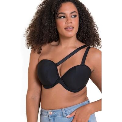 Curvy Kate Superhero Multiway Padded Plunge Bra Black 34G Curvy Kate Superhero Multiway Padded Plunge Bra Black 34G