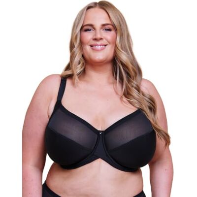 Curvy Kate Wonderfully Full Cup Bra Womens Underwear Lingerie, Black, D-K Curvy Kate Wonderfully Full Cup Bra Womens Underwear Lingerie, Black, D-K