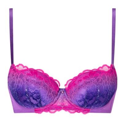 Ann Summers Sexy Lace Padded Balcony Bra Curve-Enhancing Womens Underwear with Push-Up Cups, Underwire Support & Removable Pads Ann Summers Sexy Lace Padded Balcony Bra Curve-Enhancing Womens Underwear with Push-Up Cups, Underwire Support & Removable Pads
