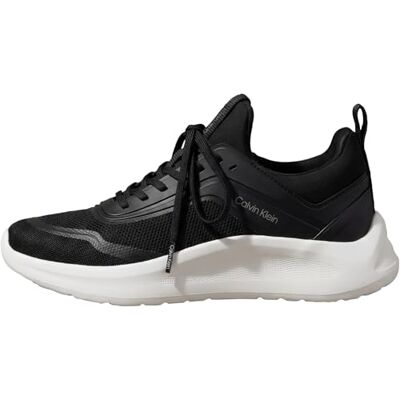 Calvin Klein Women's Light Eva Run Sock Mesh Lycra HW0HW03023 Low Top, Black (Ck Black), 6 Calvin Klein Women's Light Eva Run Sock Mesh Lycra HW0HW03023 Low Top, Black (Ck Black), 6