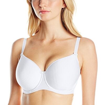 Freya Women's Idol Underwire Moulded Balcony Bra, White (White), 28D Freya Women's Idol Underwire Moulded Balcony Bra, White (White), 28D