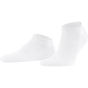 FALKE Men's Family M Sn Sustainable Cotton Low-Cut Plain 1 Pair Trainer Socks, White 2000, 5.5-8 FALKE Men's Family M Sn Sustainable Cotton Low-Cut Plain 1 Pair Trainer Socks, White 2000, 5.5-8