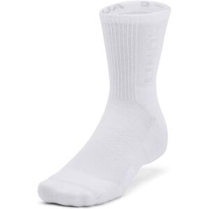 Under Armour Unisex 3-Maker 3pk Mid-Crew, Moisture-Wicking Sports Socks with Cushioning and Support, Light and Comfortable Crew Socks,White/White/Mod Gray,LG Under Armour Unisex 3-Maker 3pk Mid-Crew, Moisture-Wicking Sports Socks with Cushioning and Support, Light and Comfortable Crew Socks,White/White/Mod Gray,LG