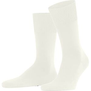 FALKE Men's ClimaWool M So Temperature-Regulating Plain 1 Pair Socks, White Off-White 2040, 7-8 FALKE Men's ClimaWool M So Temperature-Regulating Plain 1 Pair Socks, White Off-White 2040, 7-8