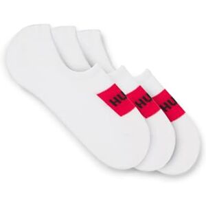 Hugo Boss Men's 3P LC LABEL CC Invisible Socks, White, 40-46 Hugo Boss Men's 3P LC LABEL CC Invisible Socks, White, 40-46