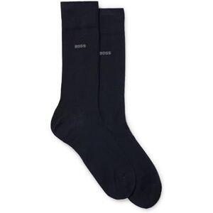 Boss Mens 2P RS Tom MC Two-pack of regular-length socks in stretch mercerised cotton Boss Mens 2P RS Tom MC Two-pack of regular-length socks in stretch mercerised cotton