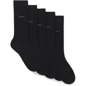 Boss Mens 5P RS Uni CC Five-pack of regular-length socks in a cotton blend Boss Mens 5P RS Uni CC Five-pack of regular-length socks in a cotton blend