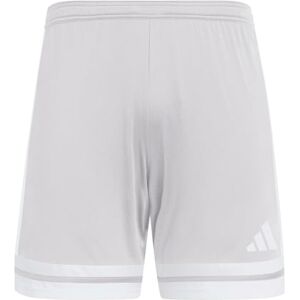adidas Men's SQUADRA25 Short, Team Light Grey/White, L adidas Men's SQUADRA25 Short, Team Light Grey/White, L