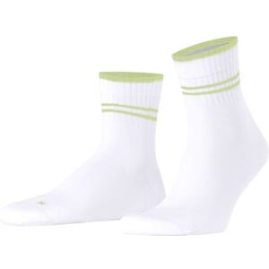 FALKE Unisex Run U Sso Cotton Functional Yarn Plain 1 Pair Socks, White Schnee 2070, 5.5-7.5 FALKE Unisex Run U Sso Cotton Functional Yarn Plain 1 Pair Socks, White Schnee 2070, 5.5-7.5