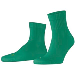 FALKE Unisex Run Rib U Sso Cotton Plain Socks 1 Pair, Green Tourmaline 7618, 9.5-10.5 FALKE Unisex Run Rib U Sso Cotton Plain Socks 1 Pair, Green Tourmaline 7618, 9.5-10.5