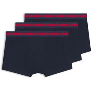 Hugo Boss Mens Trunk Triplet Planet Three-Pack of Logo-Waistband Trunks in Stretch Cotton Hugo Boss Mens Trunk Triplet Planet Three-Pack of Logo-Waistband Trunks in Stretch Cotton
