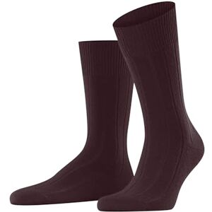 FALKE Men's Lhasa Rib M So Wool Cashmere Plain 1 Pair Socks, Red Barolo 8596, 11.5-14 FALKE Men's Lhasa Rib M So Wool Cashmere Plain 1 Pair Socks, Red Barolo 8596, 11.5-14
