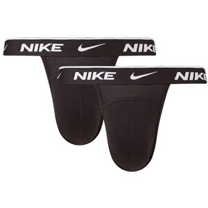 Nike Men's Everyday Cotton Stretch Jockstraps 3Pk, Black/Black/Black, XL Nike Men's Everyday Cotton Stretch Jockstraps 3Pk, Black/Black/Black, XL