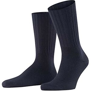FALKE Men's Nelson M So Wool Plain 1 Pair Socks, Blue Dark Navy 6370, 8.5-11 FALKE Men's Nelson M So Wool Plain 1 Pair Socks, Blue Dark Navy 6370, 8.5-11