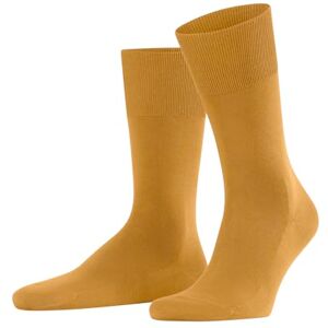 FALKE Men's ClimaWool M So Temperature-Regulating Plain 1 Pair Socks, Yellow Amber 1851, 7-8 FALKE Men's ClimaWool M So Temperature-Regulating Plain 1 Pair Socks, Yellow Amber 1851, 7-8