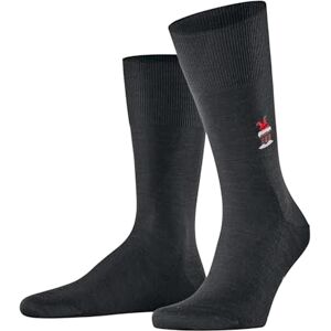 FALKE Men's Airport M So Wool Cotton Plain 1 Pair Socks, Black 3000 Santa Chimney, 10-11 FALKE Men's Airport M So Wool Cotton Plain 1 Pair Socks, Black 3000 Santa Chimney, 10-11