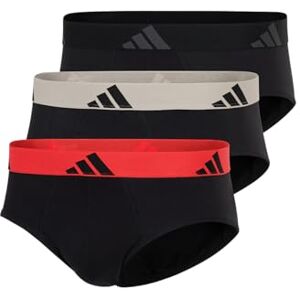 adidas Brief (3PK) Active Flex Cotton Comfortable Underwear, M adidas Brief (3PK) Active Flex Cotton Comfortable Underwear, M