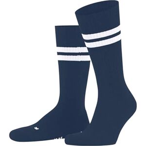 FALKE Unisex Dynamic U So Cotton Patterned 1 Pair Socks, Blue Storm 6340, 4-5 FALKE Unisex Dynamic U So Cotton Patterned 1 Pair Socks, Blue Storm 6340, 4-5