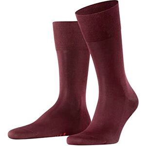 FALKE Men's Tiago M So Fil D'Écosse Cotton Plain 1 Pair Socks, Red Barolo 8596, 7-8 FALKE Men's Tiago M So Fil D'Écosse Cotton Plain 1 Pair Socks, Red Barolo 8596, 7-8
