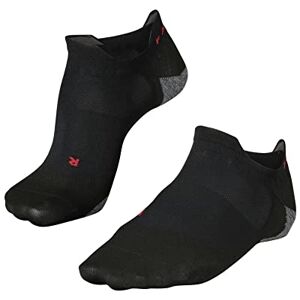 FALKE Men's RU5 Race Invisible M In Functional Yarn Anti-Blister 1 Pair Running Socks, Black Black-Mix 3010, 5.5-7.5 FALKE Men's RU5 Race Invisible M In Functional Yarn Anti-Blister 1 Pair Running Socks, Black Black-Mix 3010, 5.5-7.5
