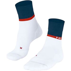 FALKE Men's RU4 Endurance Compressiion M So Cotton Functional Yarn With Compression 1 Pair Running Socks, White 2002, 9.5-10.5 FALKE Men's RU4 Endurance Compressiion M So Cotton Functional Yarn With Compression 1 Pair Running Socks, White 2002, 9.5-10.5