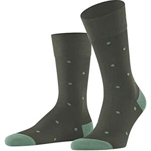 FALKE Men's Dot M So Cotton Patterned 1 Pair Socks, Green Military 7826, 8.5-11 FALKE Men's Dot M So Cotton Patterned 1 Pair Socks, Green Military 7826, 8.5-11
