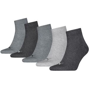 Puma Unisex Plain Quarter, Anthraci L Mel Grey M Mel Grey, 6-8 UK Puma Unisex Plain Quarter, Anthraci L Mel Grey M Mel Grey, 6-8 UK