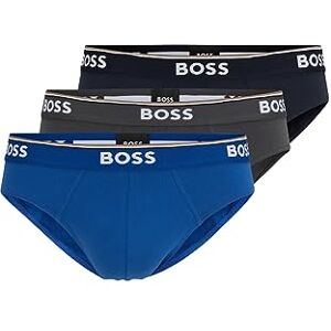 Boss Men's 3-pack Classic Regular Fit Stretch Briefs3? ??? ? ???? ???paquete De 3 Calzoncillos Elásticos Cl Briefs, Navy/Charcoal/Blue, L UK Boss Men's 3-pack Classic Regular Fit Stretch Briefs3? ??? ? ???? ???paquete De 3 Calzoncillos Elásticos Cl Briefs, Navy/Charcoal/Blue, L UK