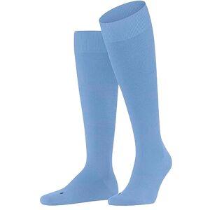FALKE Men's Energizing Wool M Kh Cotton With Compression 1 Pair Knee-High Socks, Blue Cornflower 6554, 8.5-9.5 FALKE Men's Energizing Wool M Kh Cotton With Compression 1 Pair Knee-High Socks, Blue Cornflower 6554, 8.5-9.5