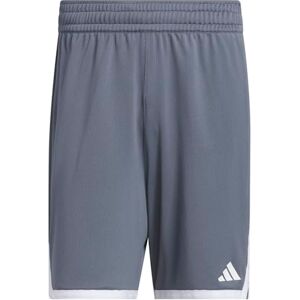 adidas Men's M Everyday PRO Bball Short, Team Onix/White, 3XL adidas Men's M Everyday PRO Bball Short, Team Onix/White, 3XL