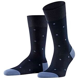 FALKE Men's Dot M So Cotton Patterned 1 Pair Socks, Blue Dark Navy 6377, 8.5-11 FALKE Men's Dot M So Cotton Patterned 1 Pair Socks, Blue Dark Navy 6377, 8.5-11